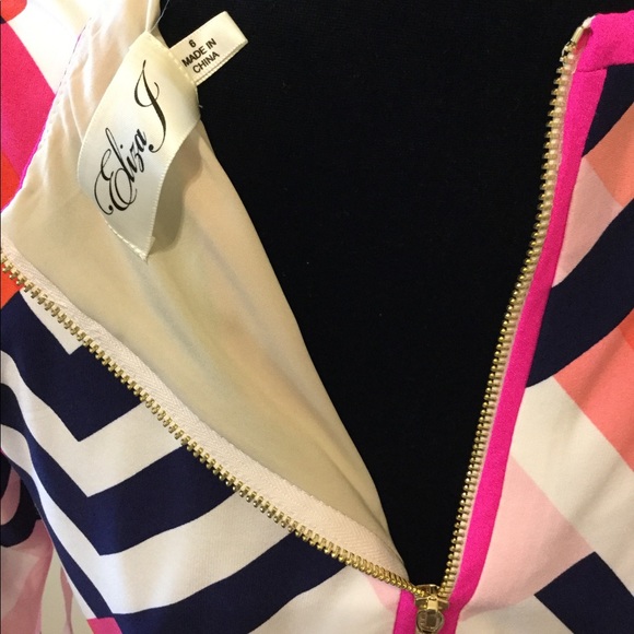 Colorful shift dress - Picture 3 of 3